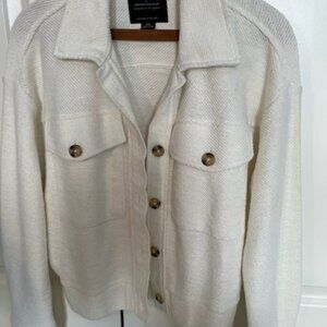 Sanctuary Anthropologie Cream jacket spring XS